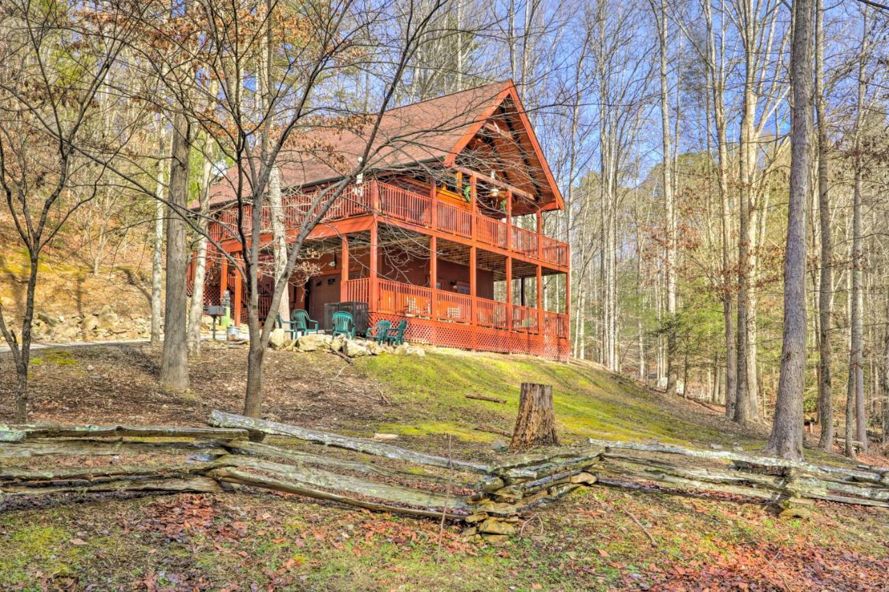 Creekside Sevierville Cabin Game Room And Hot Tub! Экстерьер фото